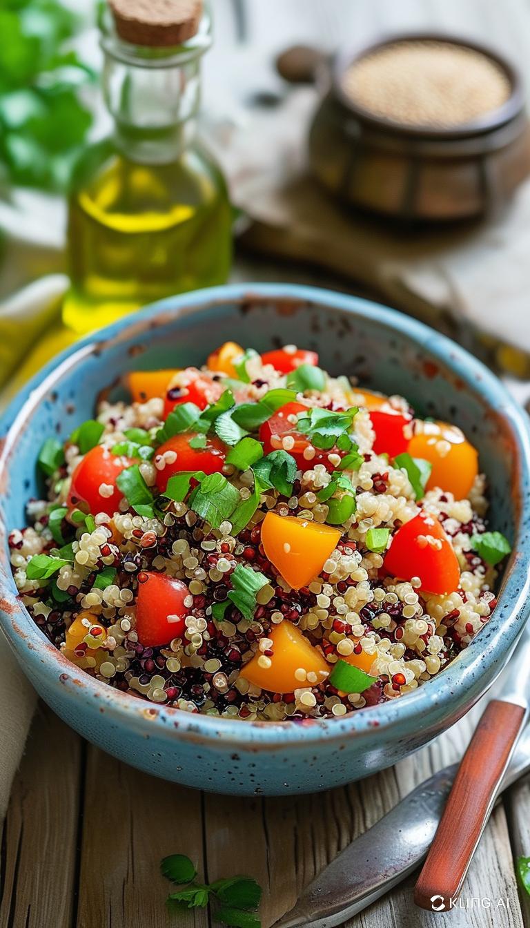 Lunch med kyckling och quinoa